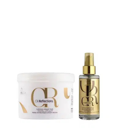 Imagem do produto Kit Wella Professionals Oil Reflections Máscara & Ampola Capilar (2 Produtos)
