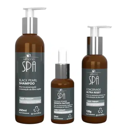 Imagem do produto Kit Grandha Urbano Spa Black (3 Produtos)