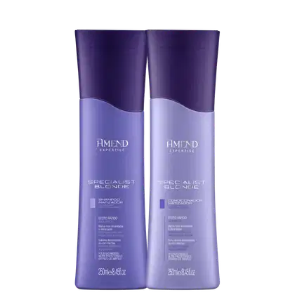 Imagem do produto Kit Shampoo e Condicionador Specialist Blonde - Amend