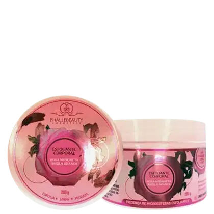 Imagem do produto Phállebeauty Rosa Mosqueta e Argila Branca - Esfoliante Corporal 280g