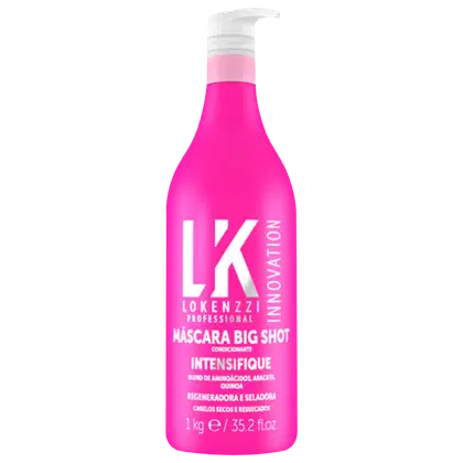 Imagem do produto LK Lokenzzi Professional Intensifique Big Shot - Máscara Capilar 1L