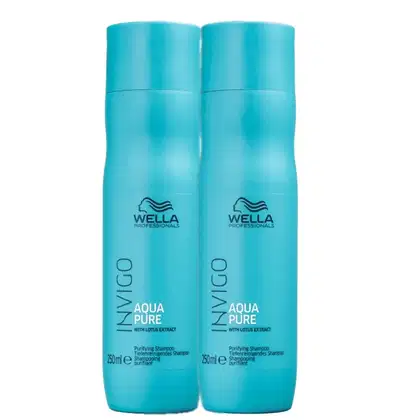 Imagem do produto Kit Wella Professionals Invigo Balance Aqua Pure - Shampoo Antirresíduos 2x250ml
