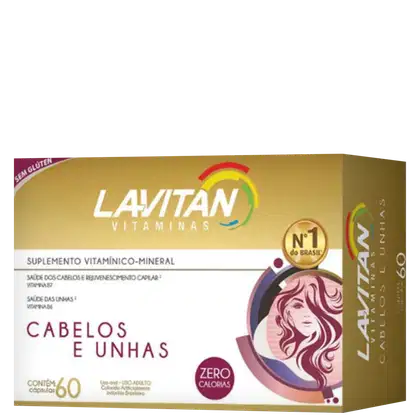 Imagem do produto Cimed Lavitan Cabelos e Unhas - Suplemento Vitamínico (60 Cápsulas)