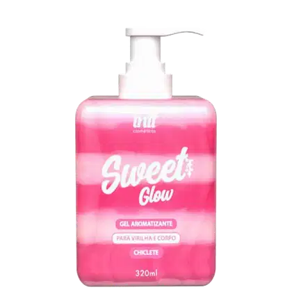 Imagem do produto Hidrante Para Virilha Sweet Glow  Hidratação Irresistível com Sabor de Chiclete 320ml