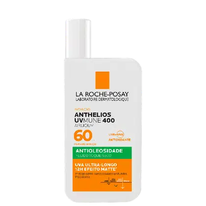Protetor Solar Facial La Roche-Posay Anthelios UVMune400 Airlicium FPS60, 40ml.