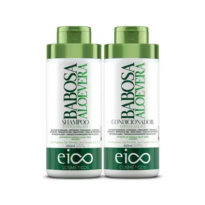 Imagem do produto Kit Eico Amo Babosa - Shampoo 450ml + Condicionador 450ml