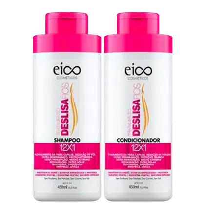 Imagem do produto Kit Eico Tratamento Deslisa Fios Duo (2 Produtos)