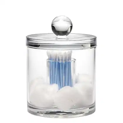 Imagem do produto Acrilico Store - Porta Algodão e Cotonete em Acrílico