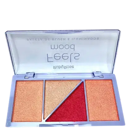 Imagem do produto Ruby Rose Feels Mood Rose HB75292 - Paleta de Blush e Iluminador 10.3g
