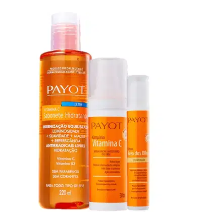 Imagem do produto Kit Payot Vitamina C Hidratação Facial (3 Produtos)