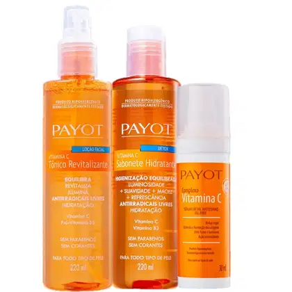 Imagem do produto Kit Payot Vitamina C Controle de Oleosidade (3 Produtos)