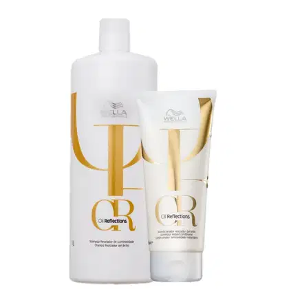 Imagem do produto Kit Wella Professionals Oil Reflections Ultra Brilho (2 Produtos)