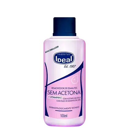 Imagem do produto Ideal Semente Uva Sem Acetona - Removedor De Esmalte 100ml