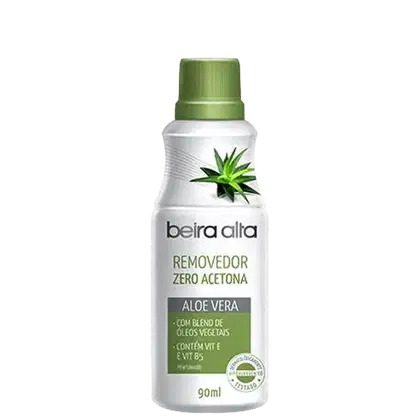 Imagem do produto Beira Alta Zero Acetona Aloe Vera - Removedor de Esmalte 90ml
