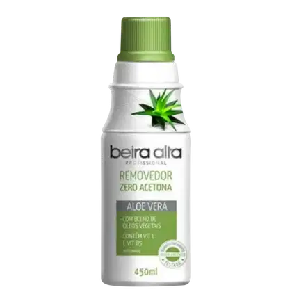 Imagem do produto Beira Alta Zero Acetona Aloe Vera - Removedor de Esmalte 450ml