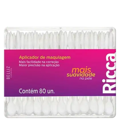 Imagem do produto Ricca - Aplicador de Maquiagem (80 Unidades)