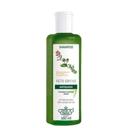 Imagem do produto Flores e Vegetais Sete Ervas - Shampoo Antiqueda 300ml