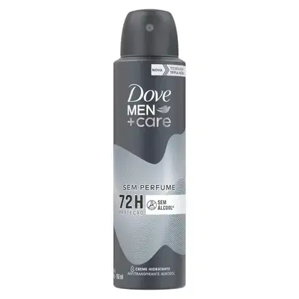 Imagem do produto Dove Men+Care Sem Perfume - Desodorante Antitranspirante Aerossol 150ml