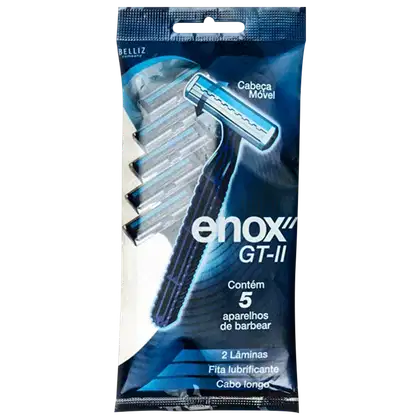 Imagem do produto Enox GT-II - Aparelho de Barbear (5 Unidades)