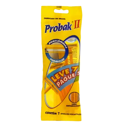 Imagem do produto Gillette Probak II - Aparelho de Barbear (7 Unidades)