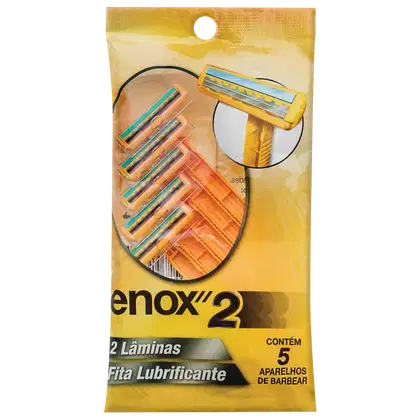 Imagem do produto  Enox 2 - Aparelho de Barbear (5 Unidades)