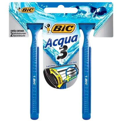 Imagem do produto Bic Acqua 3 - Aparelho de Barbear (2 Unidades)