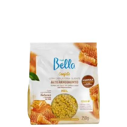Imagem do produto Depil Bella Confete Mel - Cera Depilatória Quente 250g