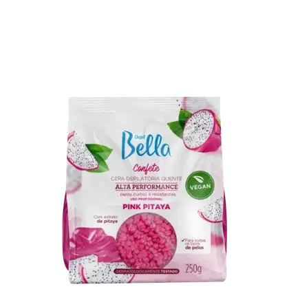 Imagem do produto Depil Bella Confete Pink Pitaya - Cera Depilatória Quente 250g