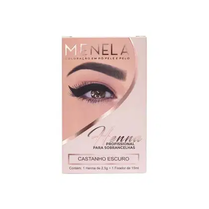 Imagem do produto Menela Castanho Escuro - Henna para Sobrancelhas 2,5g