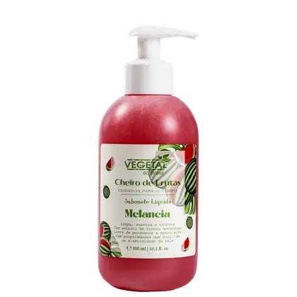 Imagem do produto Vegetal do Brasil Cheiro de Frutas Melancia - Sabonete Líquido Corporal 300ml