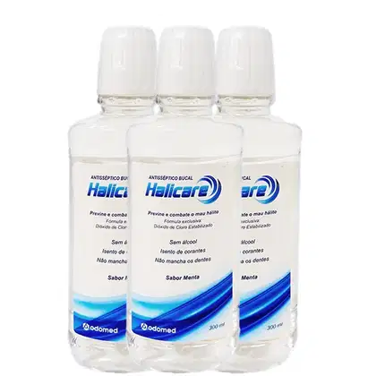 Imagem do produto Kit Odomed Halicare Enxaguante Bucal Antisséptico (3 Unidades)