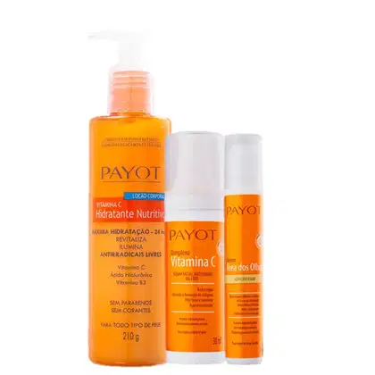 Imagem do produto Kit Payot Vitamina C Hidratação e Redução de Olheiras (3 Produtos)