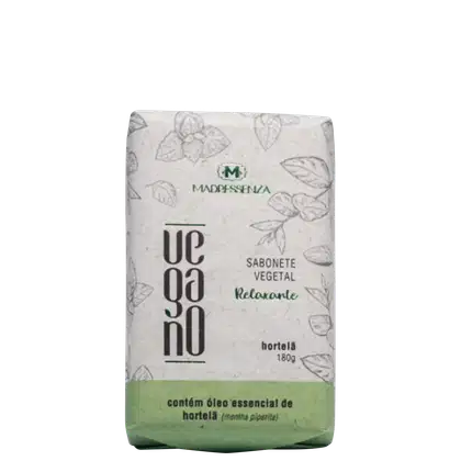 Imagem do produto Madressenza Vegano Relaxante Hortelã - Sabonete em Barra 180g