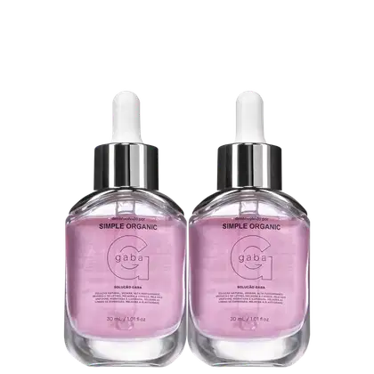 Imagem do produto Kit Simple Organic GABA - Sérum Redutor de Linhas (2 Unidades)