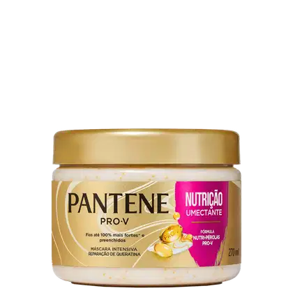 Máscara Capilar Pantene Pro-V Nutrição Umectante, 250ml.