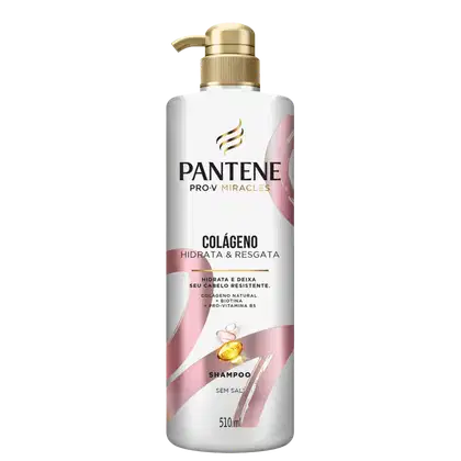 Shampoo Pantene Pro-V Miracles Colágeno, 510ml.