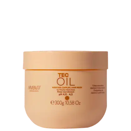 Imagem do produto Arvensis Tec Oil Hidratação E Brilho - Máscara Capilar 300g