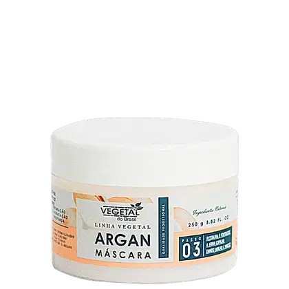Imagem do produto Vegetal do Brasil Linha Vegetal Argan Passo 03 - Máscara Capilar 250g