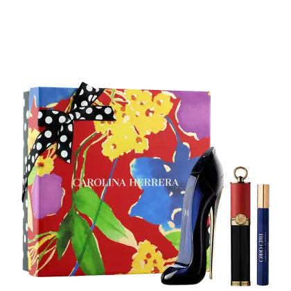 Imagem do produto Conjunto Good Girl Carolina Herrera Feminino - Perfume Eau de Parfum 80ml + Máscara de Cílios 2,5ml + Travel Size 10ml