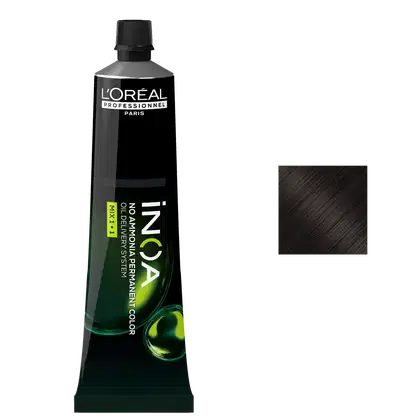 Imagem do produto L'Oréal Professionnel Inoa 5.12 Castanho Claro Cendré Irisado - Coloração Permanente 60g