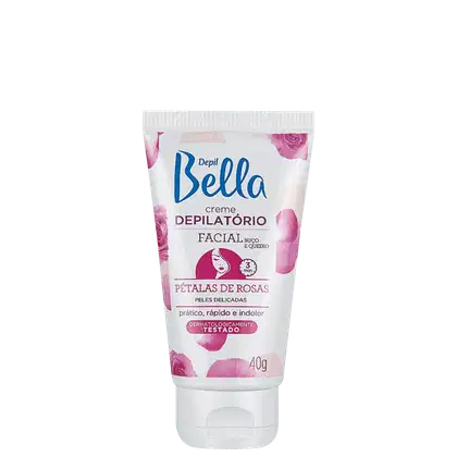 Imagem do produto Depil Bella Pétalas de Rosas - Creme Depilatório Facial 40g