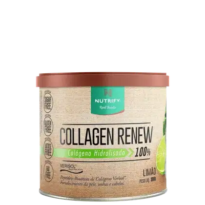 Imagem do produto Nutrify Collagen Renew Limão - Colágeno Hidrolisado 300g