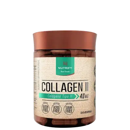 Imagem do produto Nutrify Collagen II 40mg - Colágeno Tipo 2 60 Cápsulas