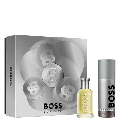 Imagem do produto Conjunto Bottled Boss Masculino - Perfume Eau de Toilette 50ml + Desodorante Spray 150ml