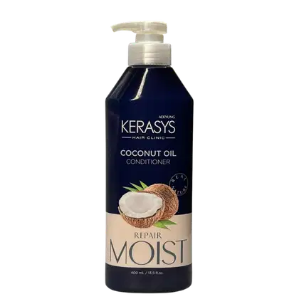 Condicionador Kerasys Repair Moist Coconut Oil, 400ml.