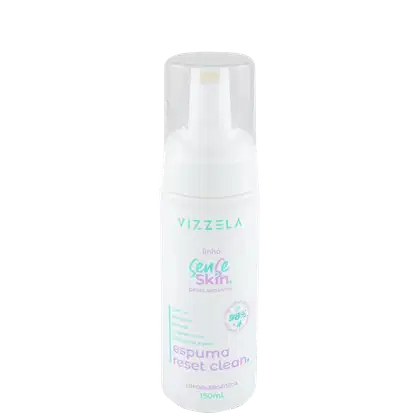 Imagem do produto Espuma de Limpeza Reset Clean Sense Skin Vizzela 150ml