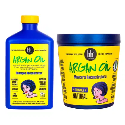 Imagem do produto Kit Lola Argan Oil Home Care Duo (2 Produtos)