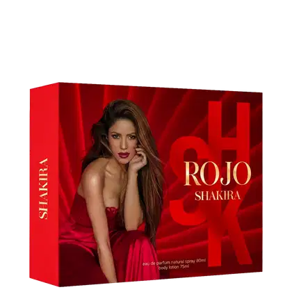 Imagem do produto Conjunto Rojo Shakira Feminino - Eau de Parfum 80ml + Body Lotion 75ml