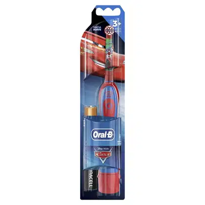 Imagem do produto Escova Elétrica Oral-B Disney Pixar Cars + 2 Pilhas AA
