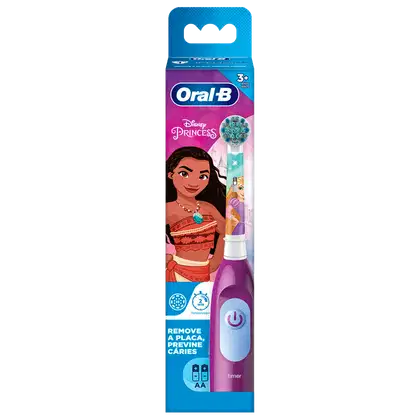Imagem do produto Escova Elétrica Oral-B Disney Princess + 2 Pilhas AA